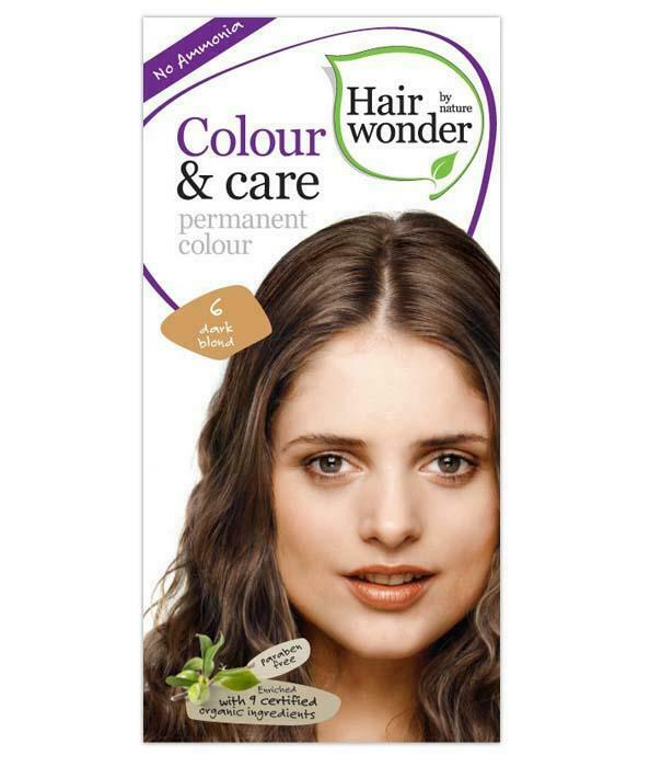 HairWonder Colour & Care Dark Blond 6-100ML 
